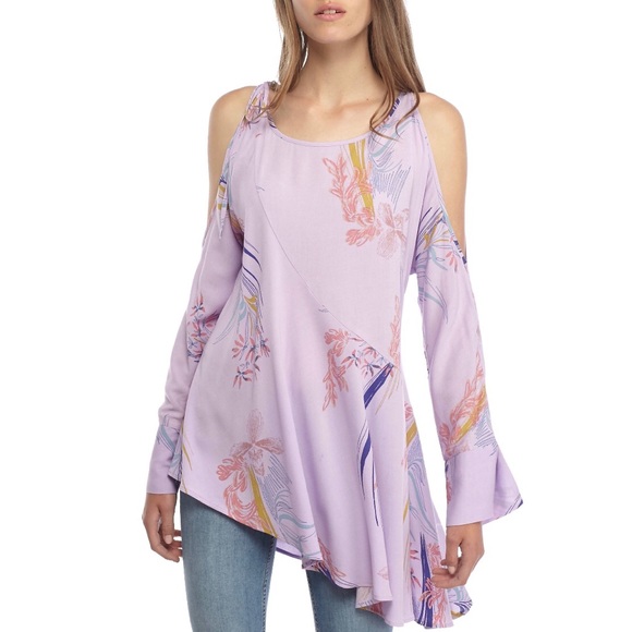 Free People Tops - NWT Free People Lilac Tunic / Dress